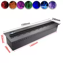 3D Atomized Fireplace With Colorful Steam Flame ECO Decorative Customized Mist Intelligent Indoor Electric Water Vapor Fireplace - Image 5